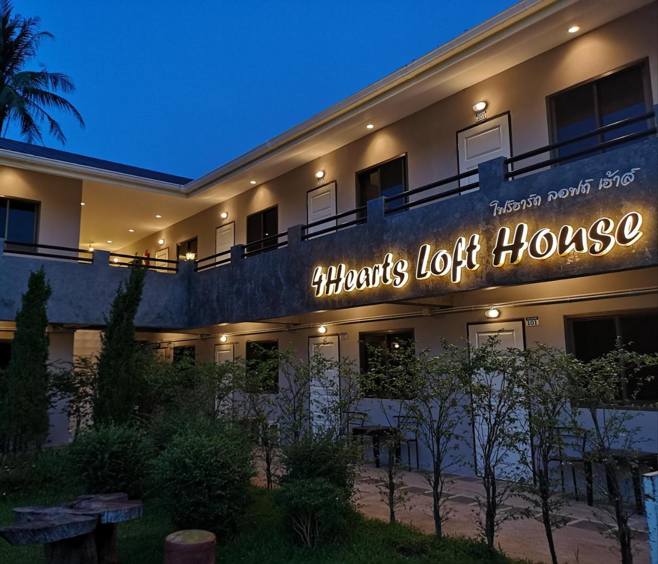 4Hearts Loft House Hotel Surat Thani Buitenkant foto